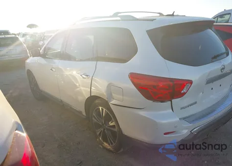 2017 Nissan Pathfinder Platinum from USA, damaged, VIN 5N1DR2MN3HC635230